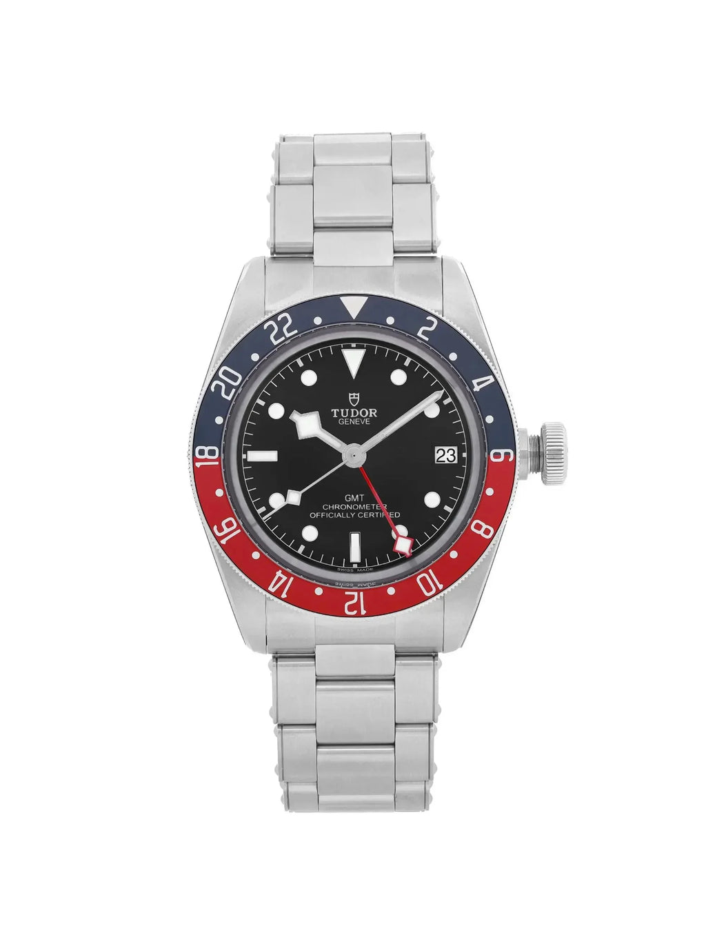 Watch New Black Black Automatic GMT Men Steel 79830RB Bay Heritage Tudor Dial