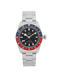 Watch New Black Black Automatic GMT Men Steel 79830RB Bay Heritage Tudor Dial
