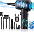 Rechargeable 3 Keyboard Cleaner 7600mAh Compressed for Compressed Gears Cans Adjustment, Office, Electric Air Duster, Cordless & Replacement Duster Air Reusable Good 100000RPM for Computer Air