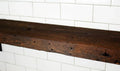 Included 78" Brackets Decoration Rustic L Reclaimed D, | 2" Angle Easy-To-Install Wood | Thickness Early X | 6" | | American Mantel Steel Shelf