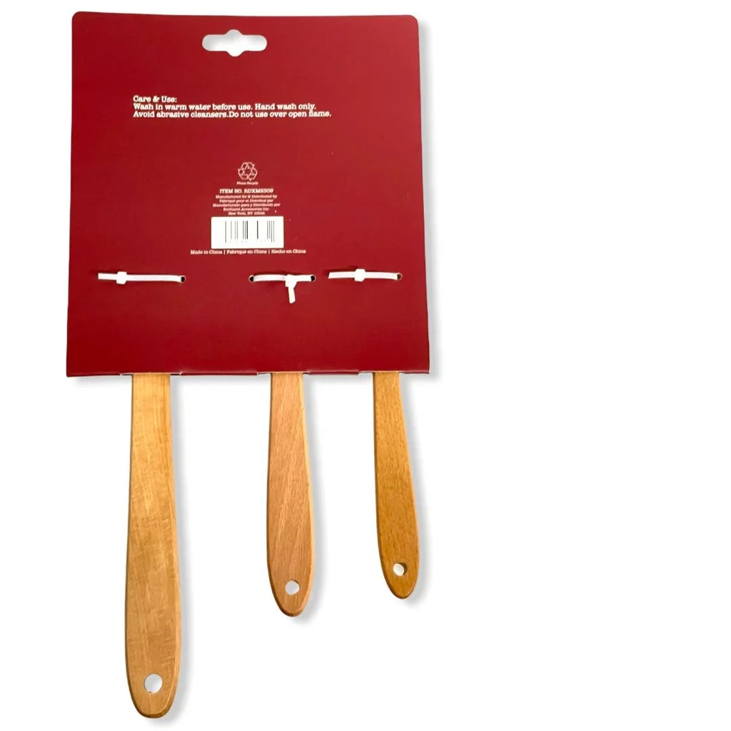 Set Letter Rae Handles Silicone Hard Spatula Wood Pc. with Dunn 3 LL Spatula