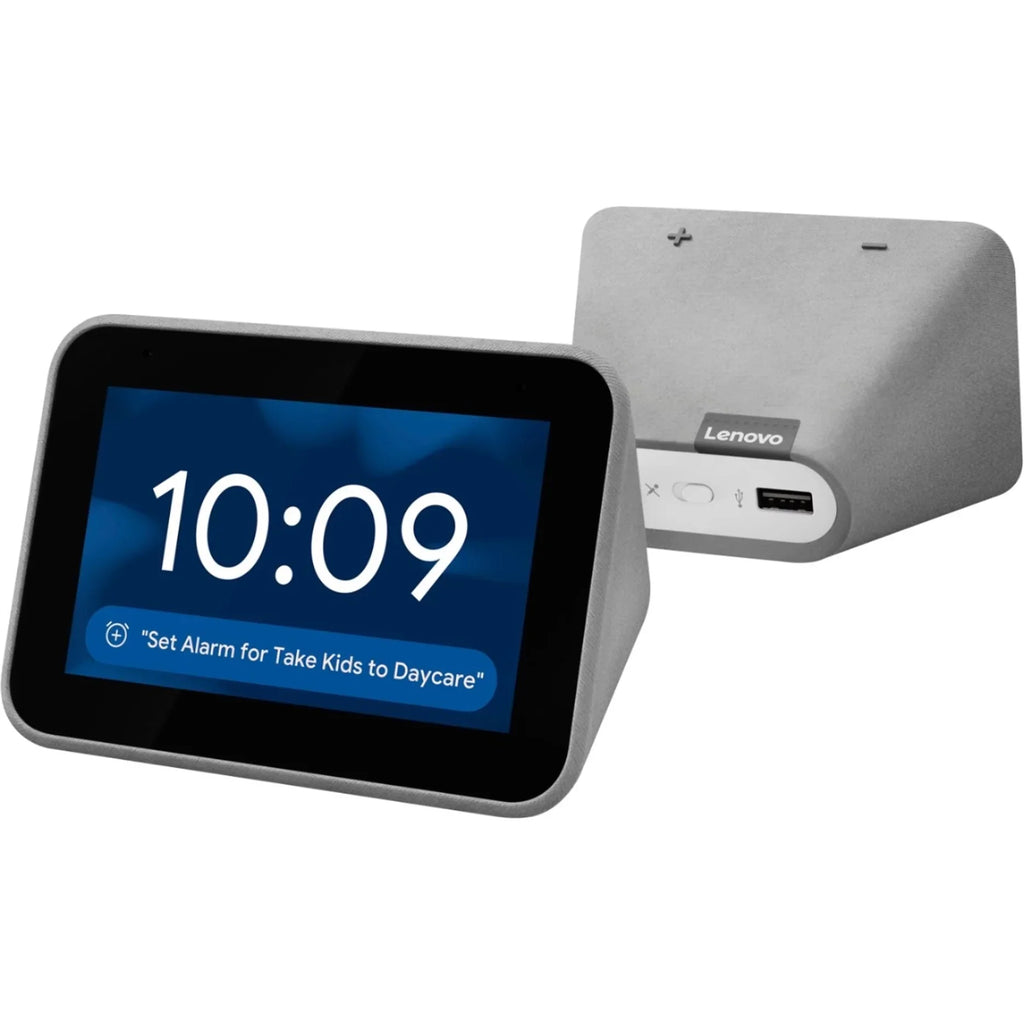 the (Scratch Lenovo with Assistant, And Grey Used) Clock Dent Smart