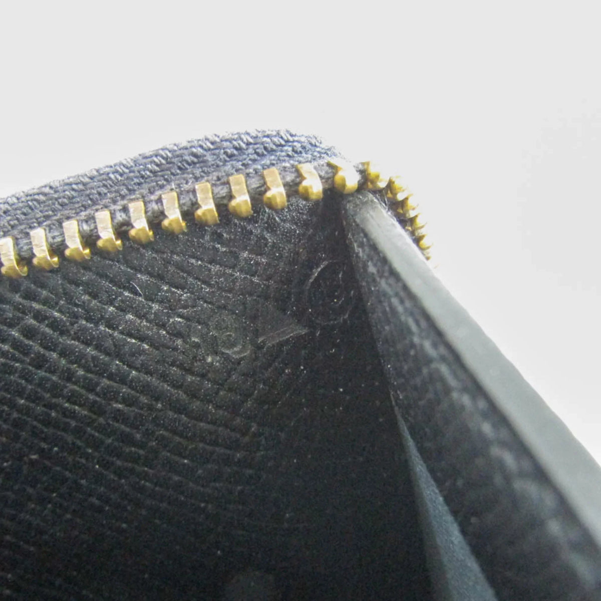 Epsom (bi-fold) Wallet Men,Women (Good) Case Long Black Hermes Pre-Owned Leather Travel