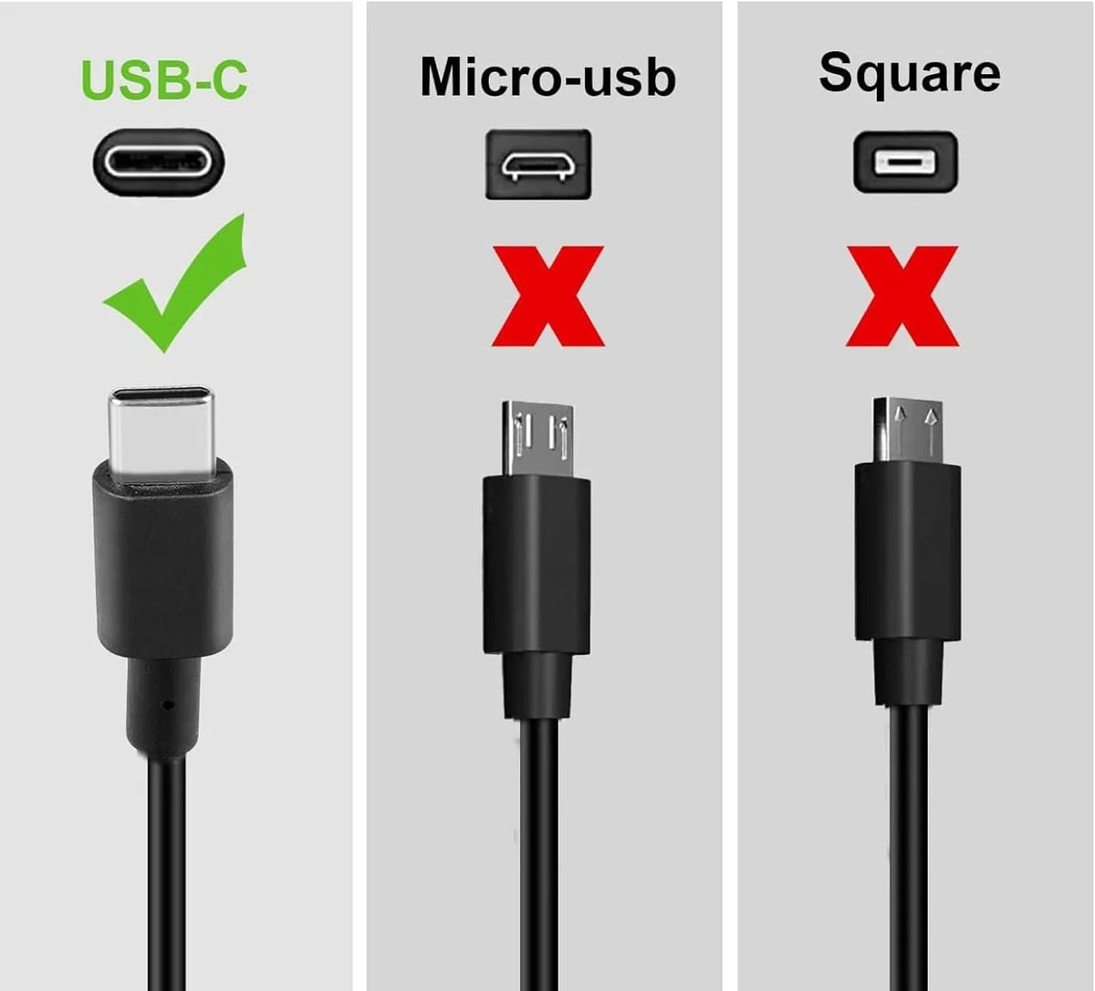 Ac 45w 81MA0022US Lenovo 100e USB-C Compatible with Power Guy-Tech Cord Chromebook Adapter