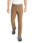 Pants Performance Men's Straight-Fit Eddie Bauer Rainier Brown 38X30