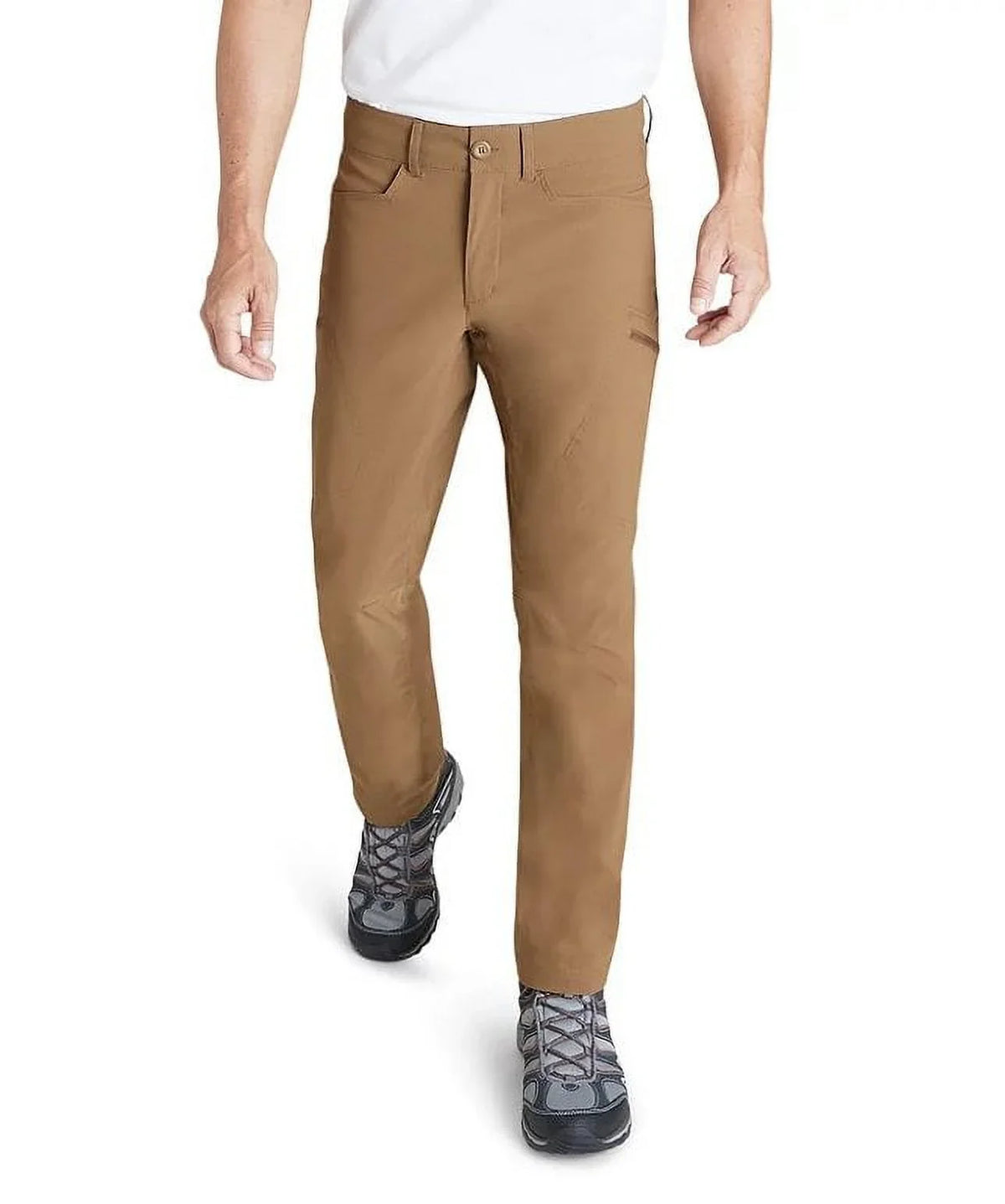 Pants Performance Men's Straight-Fit Eddie Bauer Rainier Brown 38X30