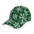 Plaid) Cap Activities Adjustable Workouts Seasons Baseball All Pattern Hat(Christmas Balery Running exterior At Buffalo and for Dad dimension