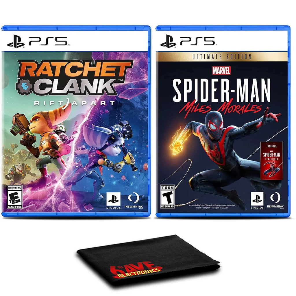 Edition, SpiderMan Apart 5 and Ratchet Rift PlayStation Insomniac Ultimate Clank: Games, and