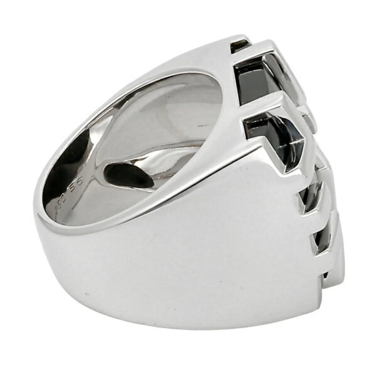 Eye Tiger Cartier Gold Ring Dragon (Good) the Pre-Owned K18WG of Kiss White