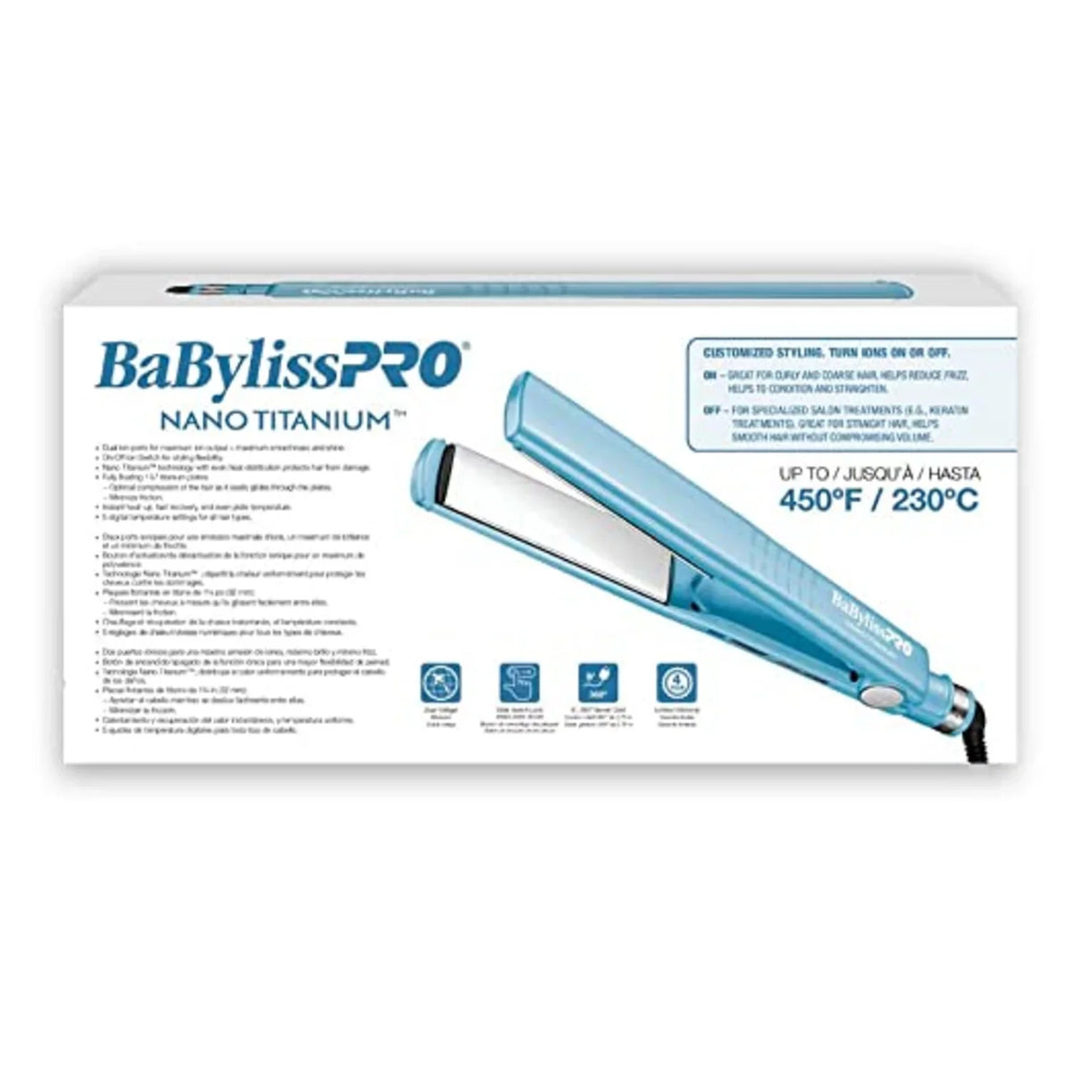 Iron Flat BabylissPRO Dual Ionic