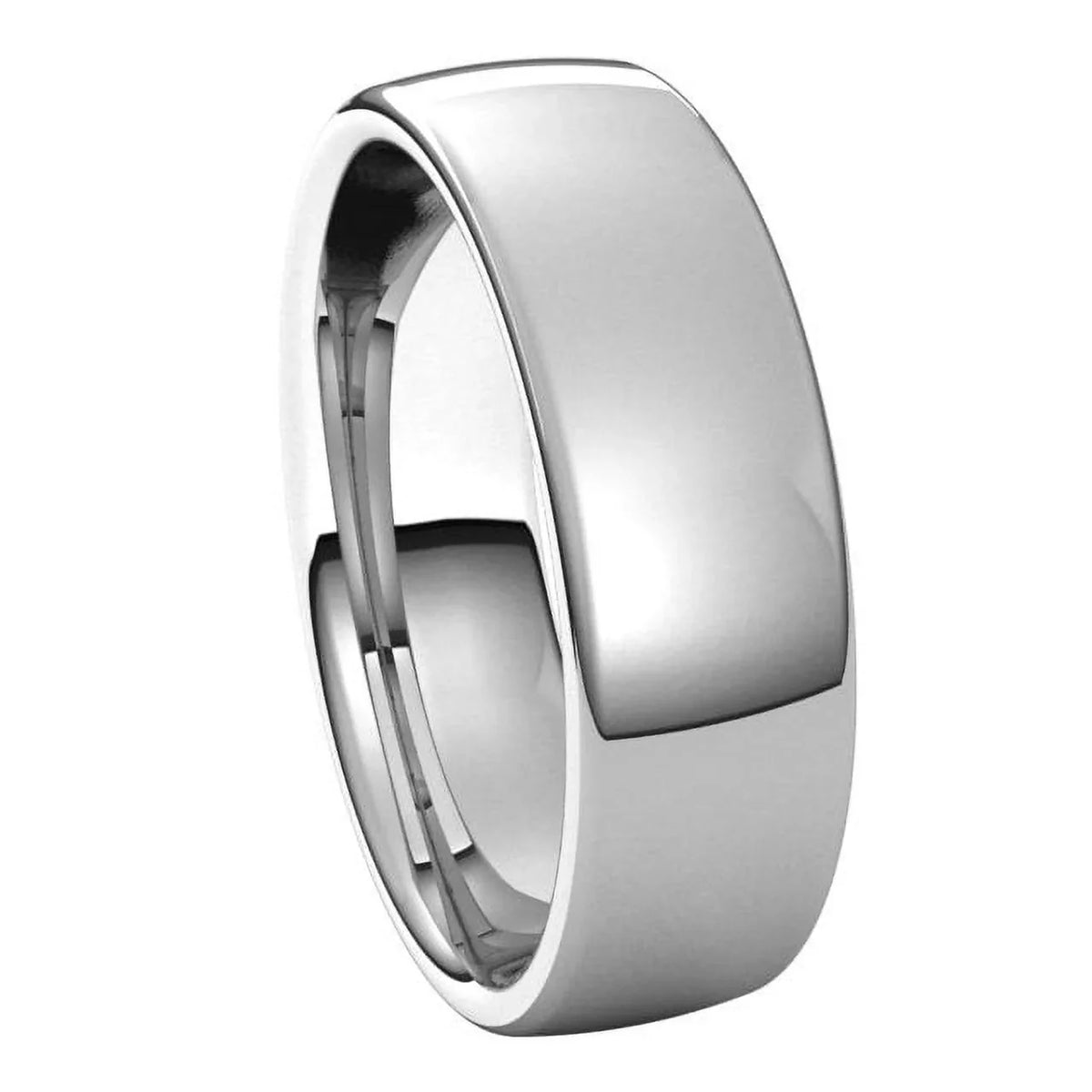 E11:1054:P European dimension mm White 14K Band 11 6 X1
