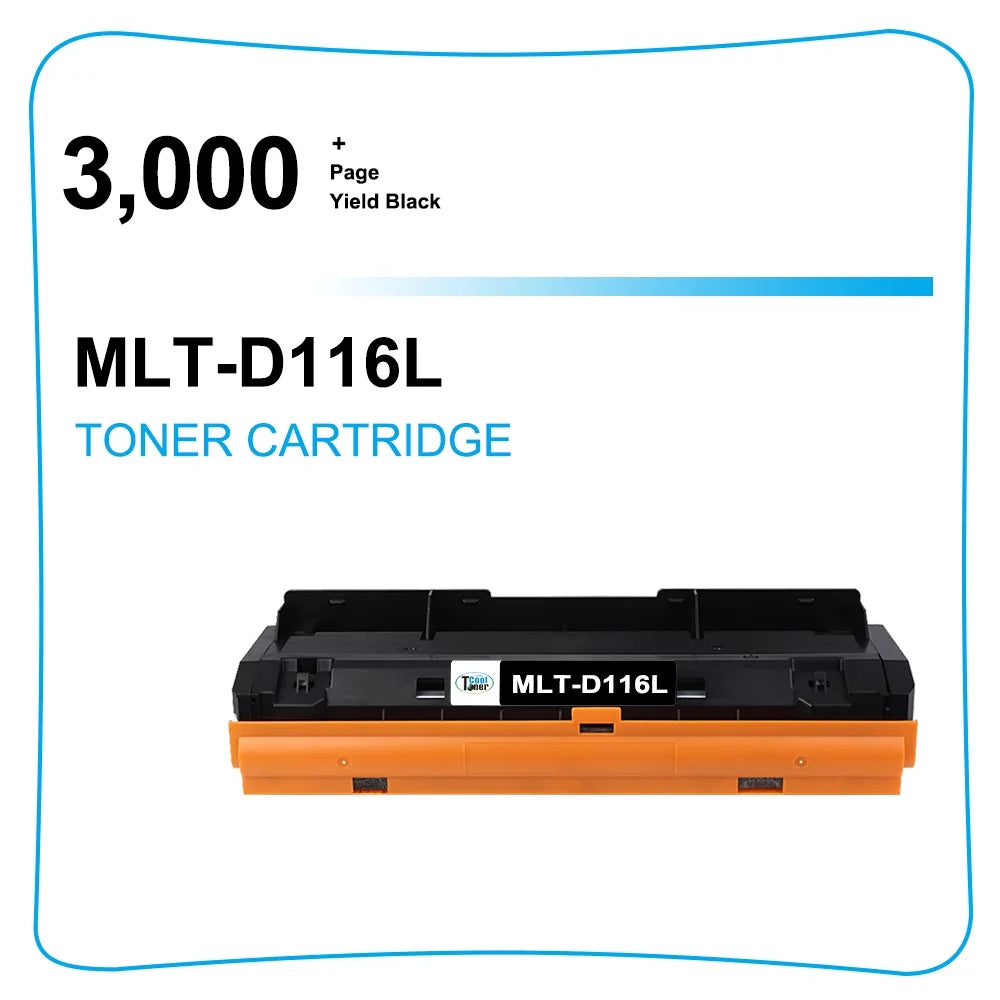 for SL-M2835DW SL-M2625D 116L SL-M2825DW Compatible 2 MLT-D116L Toner D116L MLTD116L Cartridge (Black, MLTD116L Pack)