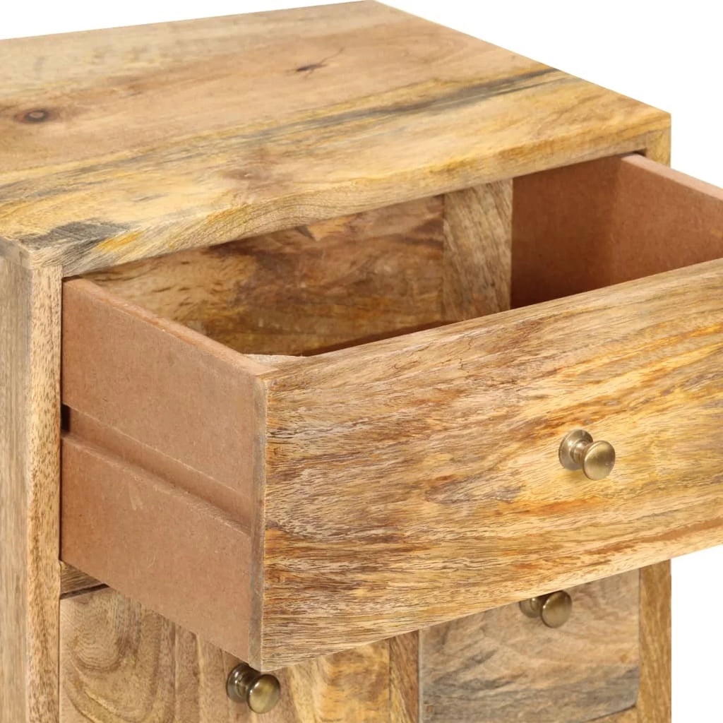 Mango Cabinet Bedside Dcenta Wood 14.2"x11.8"x23.6" Solid