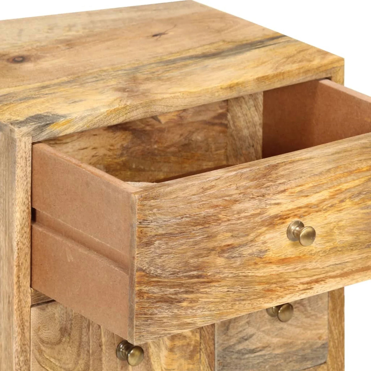 Mango Cabinet Bedside Dcenta Wood 14.2"x11.8"x23.6" Solid