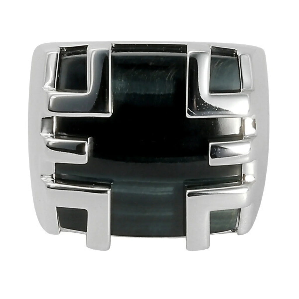 Eye Tiger Cartier Gold Ring Dragon (Good) the Pre-Owned K18WG of Kiss White