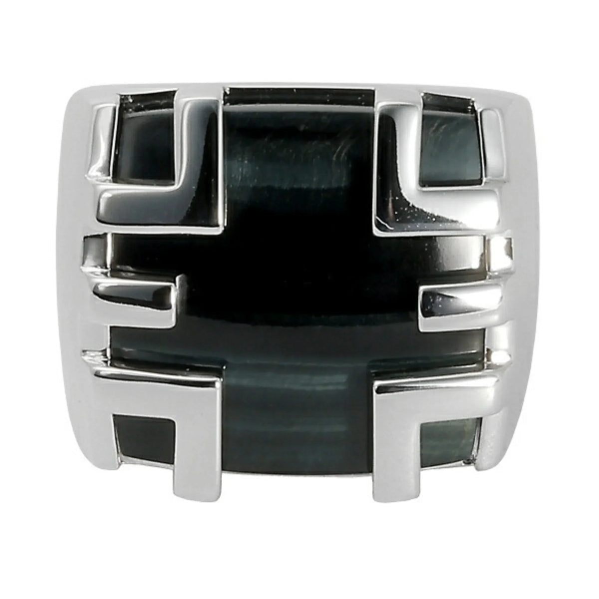 Eye Tiger Cartier Gold Ring Dragon (Good) the Pre-Owned K18WG of Kiss White