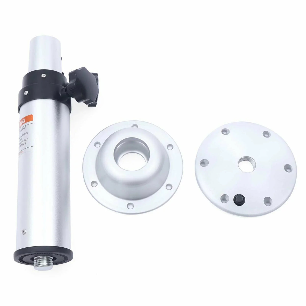 Motorhome Pedestal Frame Mount Table Leg Boat Alloy Aluminum Thickened for Miumaeov Table 16.9"-29.1"Adjustable Base Removable Camper Marine Stand Caravan RV