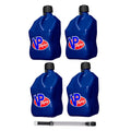 Fuels (4-Pack) Gal w/ Fuel Container w/Cap VP Kit Blue Hose 5.5 Racing Motorsport