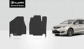 '- 2017 - in (Made Heavy Duty CHRYSLER with Front Two USA) Pacifica - Compatible All Rubber Black Mats - ToughPRO climate