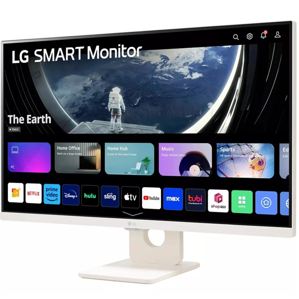 Share, - USB Box) Type-A), Speaker, 27-Inch Screen Stereo Monitor, (Open 2, IPS 5Wx2 Bluetooth, 23, Airplay Smart FHD 27SR50F Stand webOS Tilt HDR10, (HDMI, LG 2023