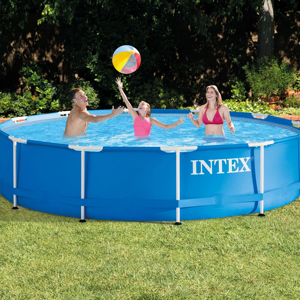 Filter Ground Cover Intex Cartridge 6 Metal Above Pool w/ Pump, Pack, and