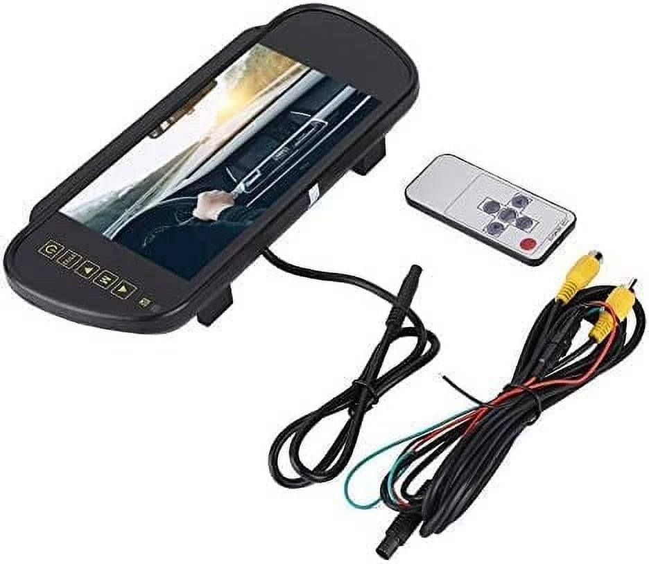 Rear Car View for Parking Inch Screen Bileeko Monitor 7 Mirror Vehicle LCD