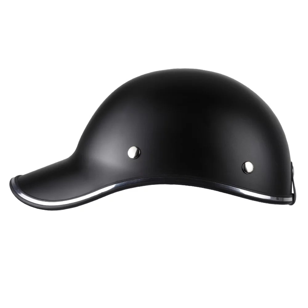 Half Baseball - for Women and Men Cap Motorcycle, Adults for and Bike, Helmet Suitable