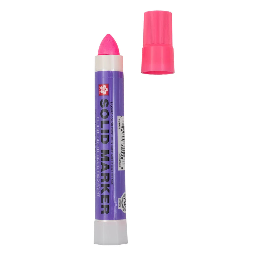 Auto Sakura Indoor Twist Markers Solid Pink 14F-392F Fluorescent for Piece 12 Up Various Dealer Set Art Car & Dozen Paint exterior Surfaces