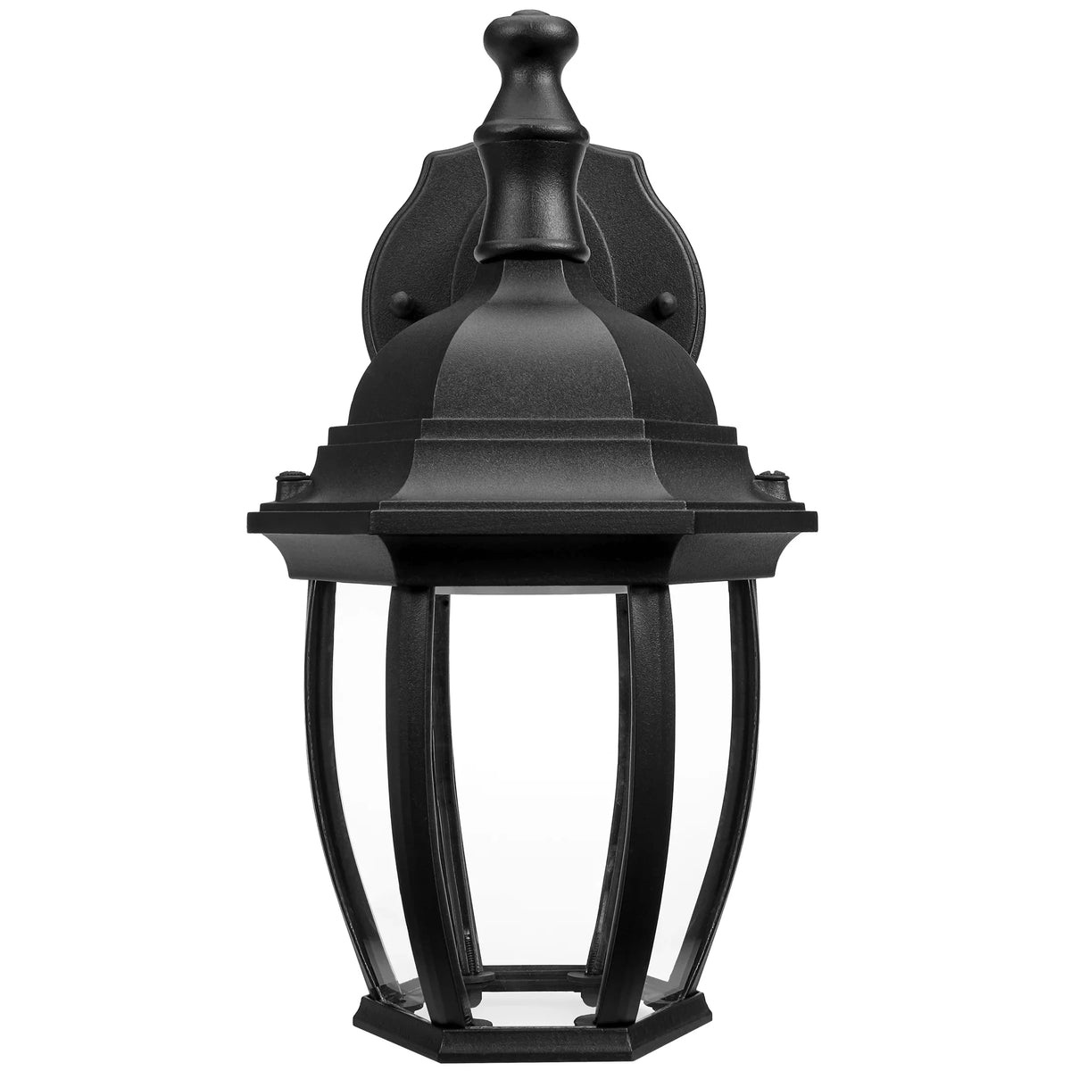 Front Light Coach Lighting Black Clear with LED exterior 3 Dusk to for and - Fixture Lumens, Garage, Light Door Photocell 3000K/4000K/5000K, Glass, Wall 830 Sensor, Porch, CCT Dawn Maxxima