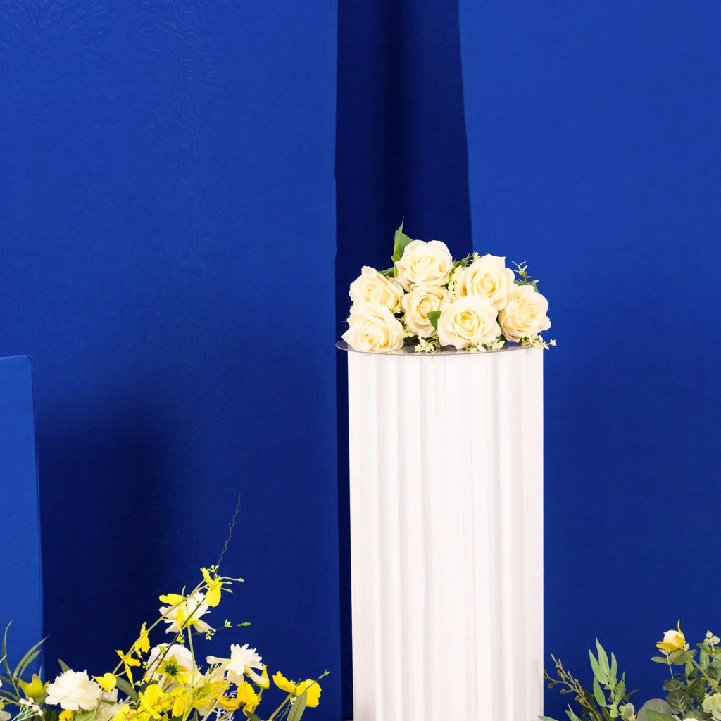 Stand Backdrop - Matte Covers, of Spandex Blue Moon Wedding Efavormart 2.5ft,5ft,6ft,7ft Fitted Covers Custom Set 4 Fit Chiara | Half Royal Arch