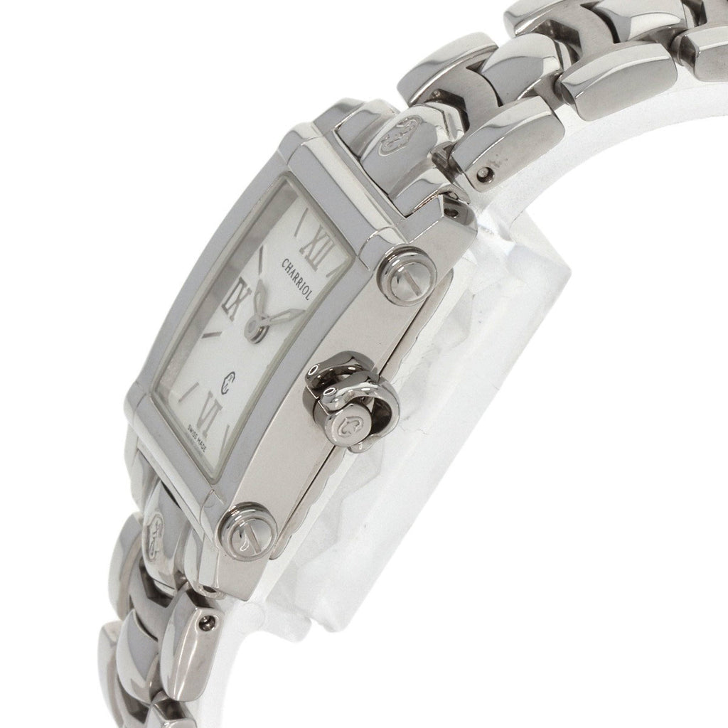 Ladies Columbus Ref.9012911 CHARRIOL Philippe Stainless PHILIPPE Steel/SS Watch (Good) Charriol Pre-Owned