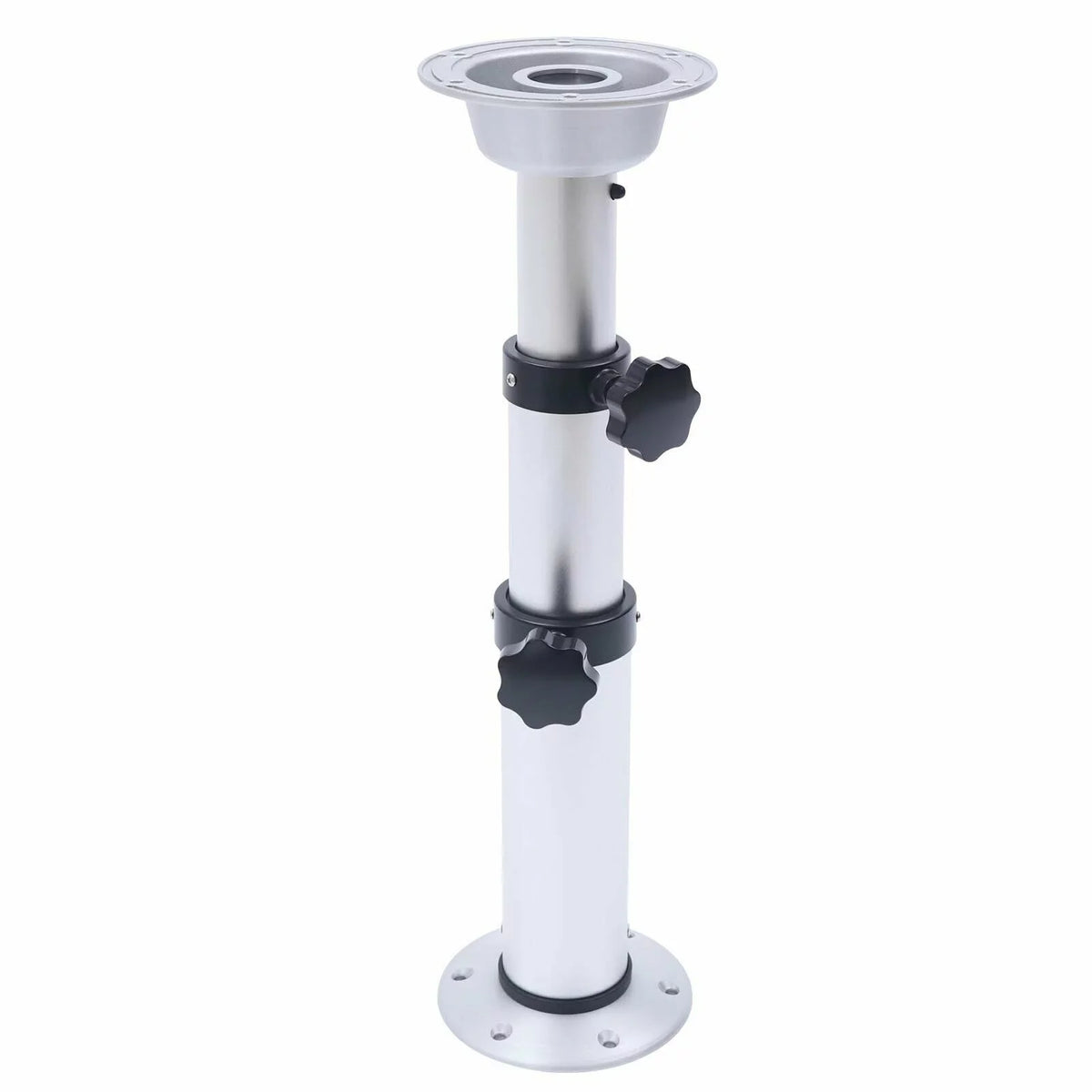 Motorhome Pedestal Frame Mount Table Leg Boat Alloy Aluminum Thickened for Miumaeov Table 16.9"-29.1"Adjustable Base Removable Camper Marine Stand Caravan RV