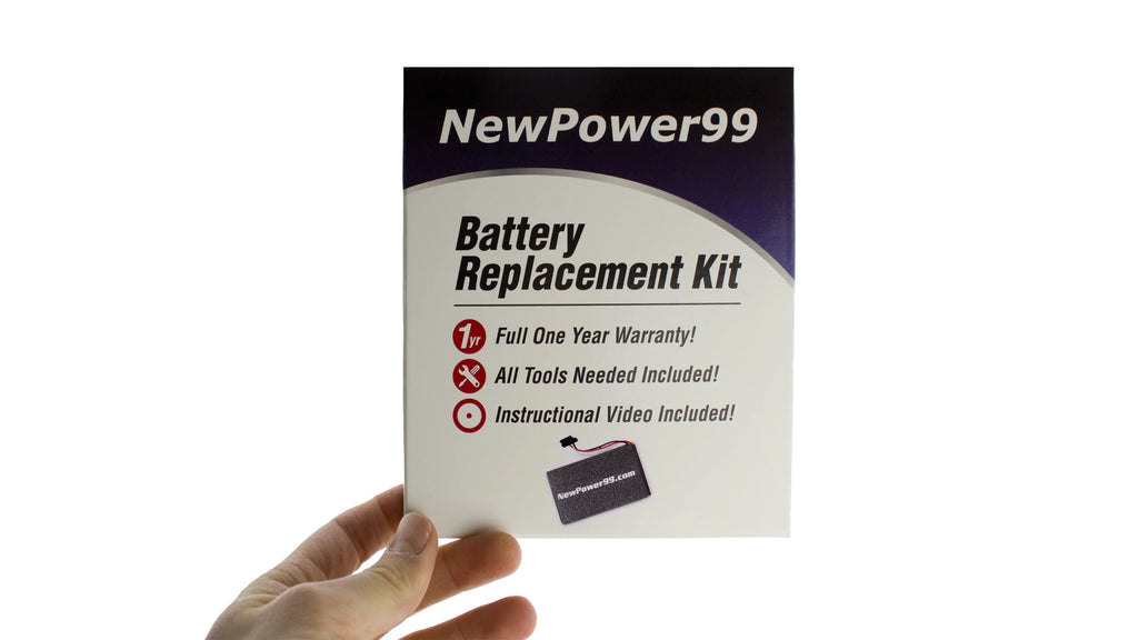 Life Instructions, 006B HD Replacement and 4th Battery Battery Fire with Generation 7" Extended One Year Amazon Kit Warranty Full Video Tools,