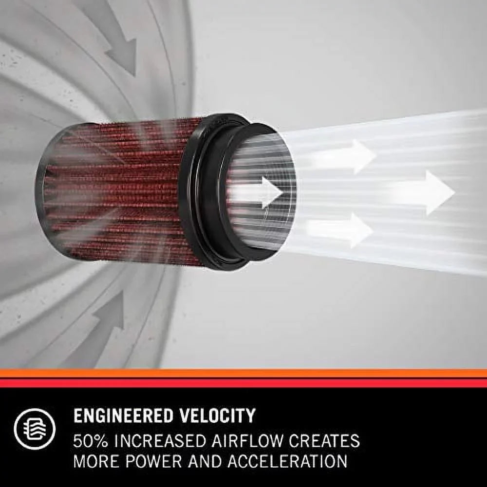 E-3770 Performance, Replacement K&N High Premium, Industrial Engine Filter: Air Filter, Duty: Washable, Heavy
