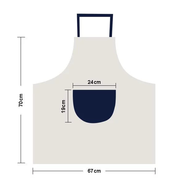 Bib Poster Adjustable BBQ Ship Pinafore Pocket Luxury Kitchen Cruise Apron Cotton Giant Linen