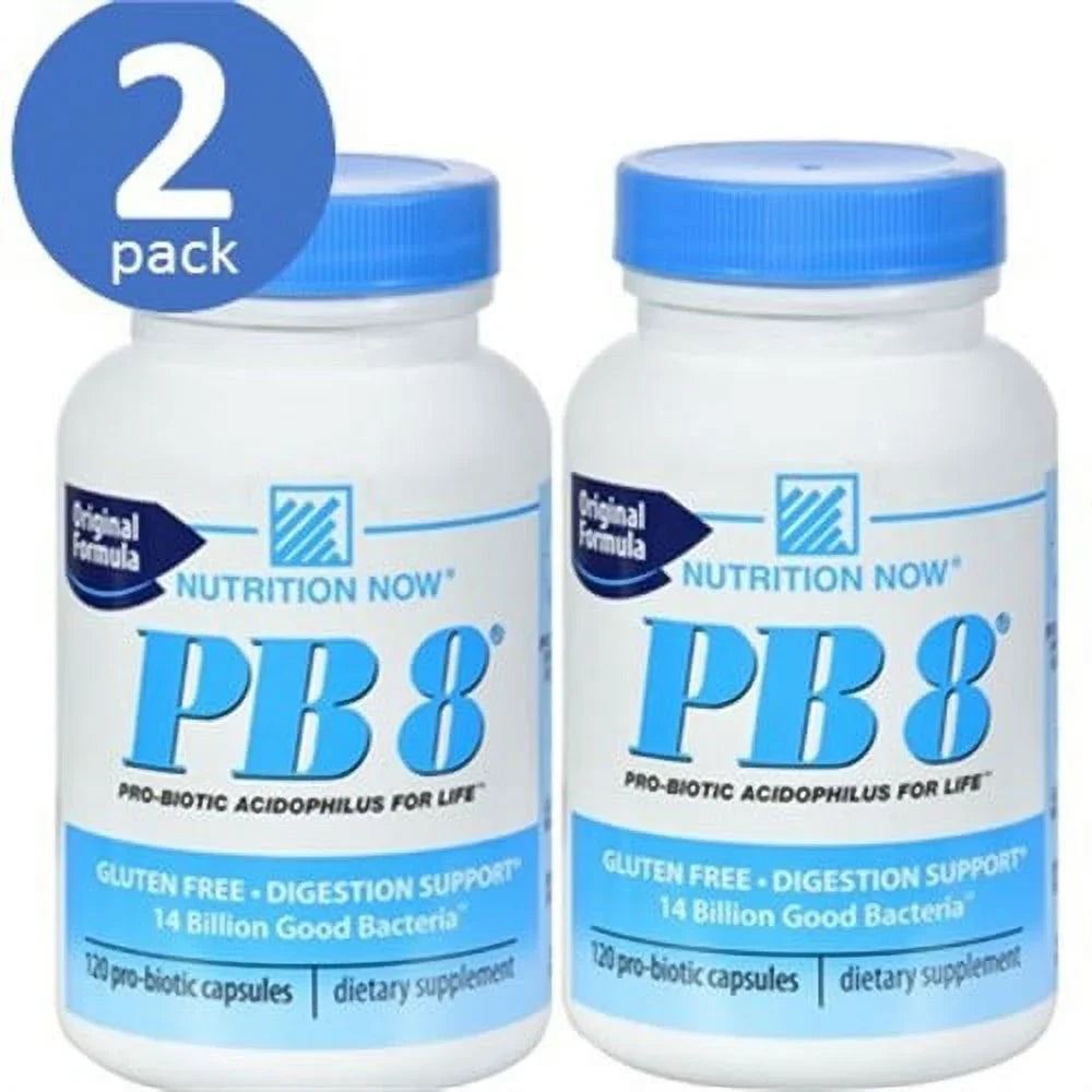 8 Pack capsules Pro-Biotic 2 each 120 Acidophilus, PB