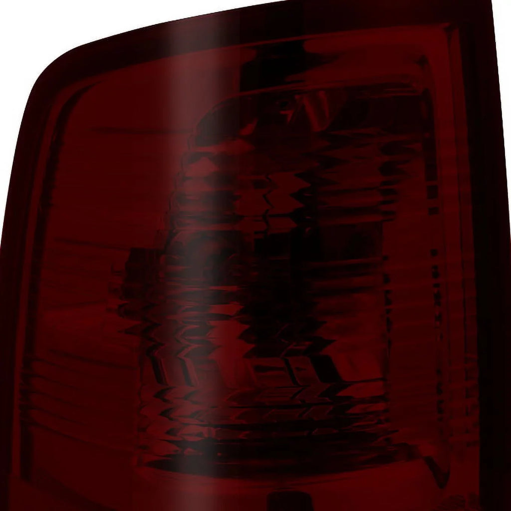 AKKON 2500 Lamp 1500 10-18 Smoked For | Red Ram Brake Dodge Smoke 2009-2018 3500 - Ram Taillights + LED 3Rd