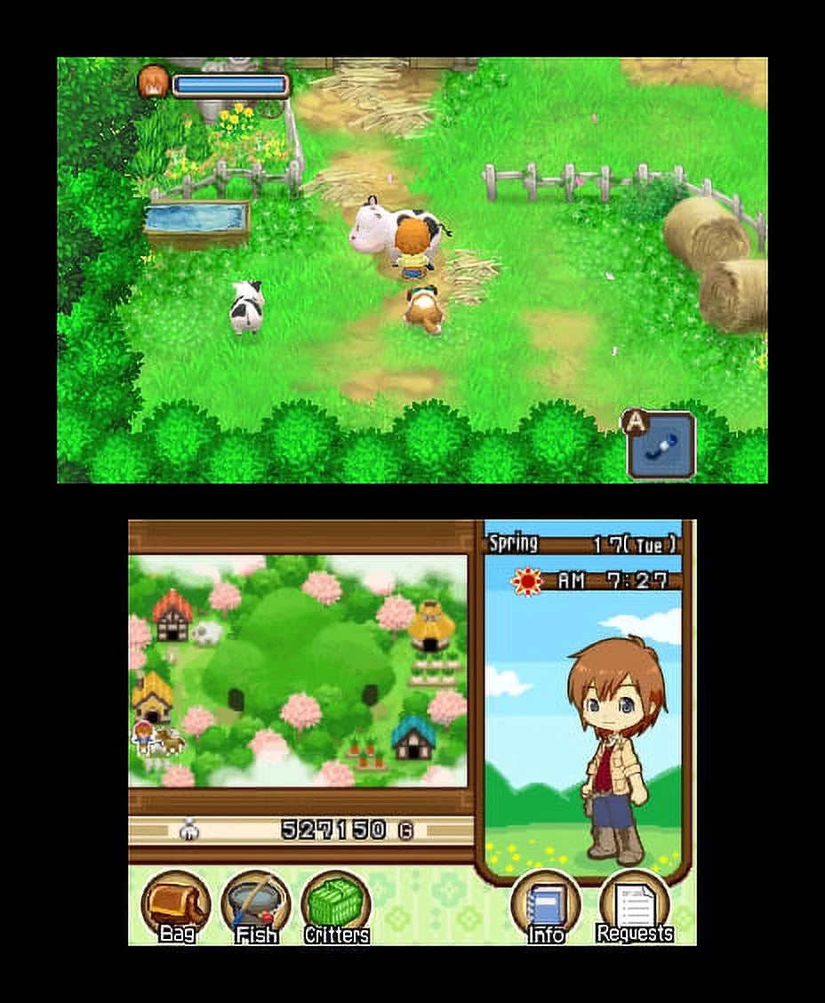 3DS - Tale of Towns Nintendo Two Moon: Harvest