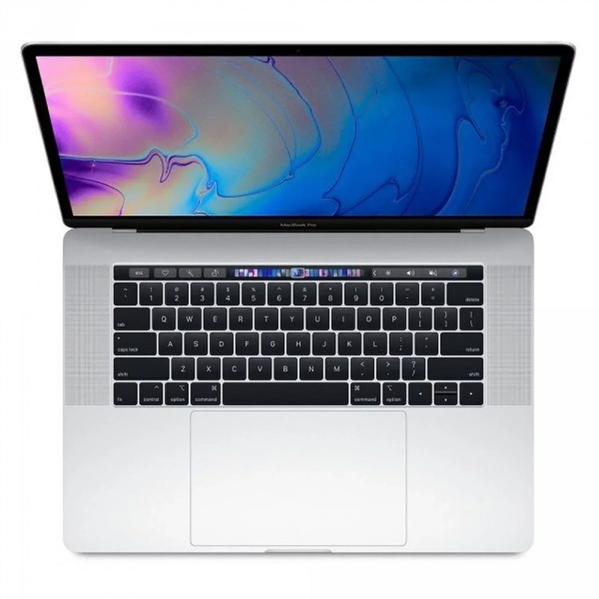 1 i7, Wireless 32 Mouse TB and 15" Like Case Touch MacBook 2.6GHz + SSD, GB, Pre-Owned Pad Silver, Pro Space (Refurbished: Core 2018, New)