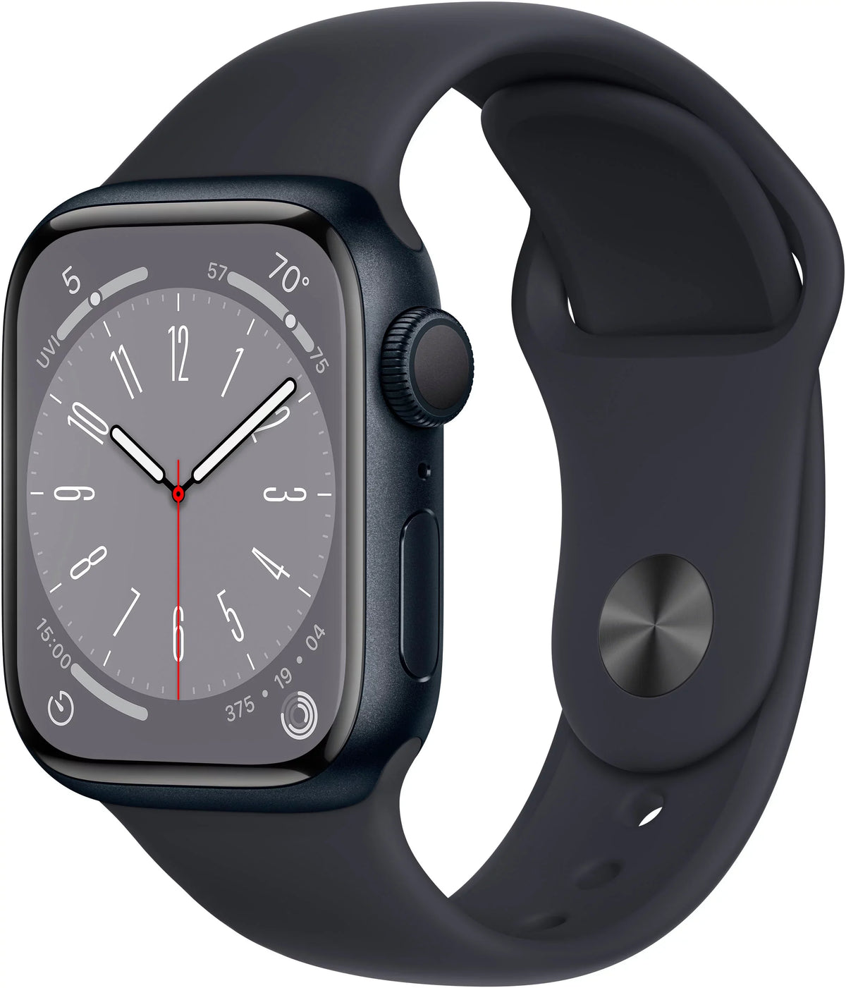 Series Restored (Refurbished) 8 Gen Midnight MNPC3LL/A - Band Midnight 8 Aluminum 41mm Watch Sport
