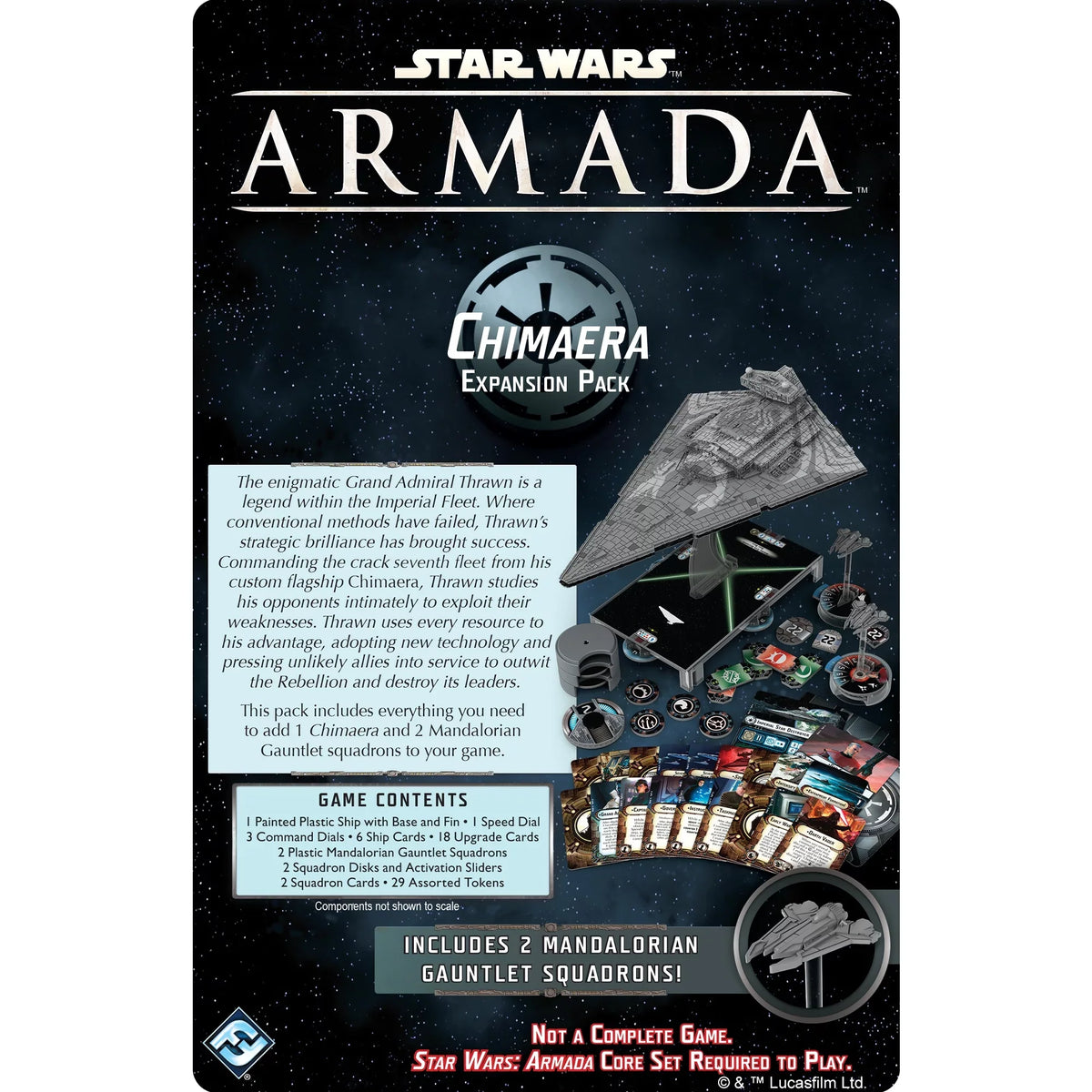 14 Miniatures Star Game: Chimaera and Wars Asmodee Armada Expansion up, Pack for from Ages