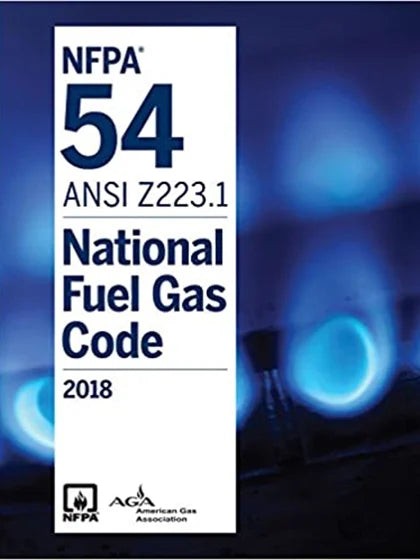 Fuel 54 Code, Edition National 2018 NFPA Gas