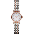 Bracelet Two-Tone AR1764 Watch Mother Pearl Emporio Armani Women's of