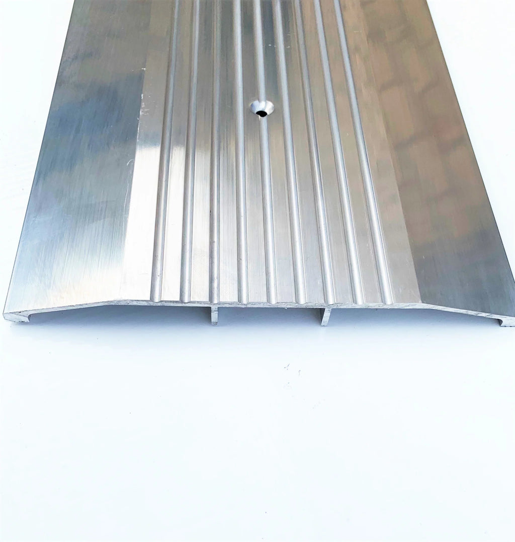 Made Long) Threshold Wide (96 3/4") Heavy (8 Corrugated Aluminum FT x in USA 7" Duty 1/2"