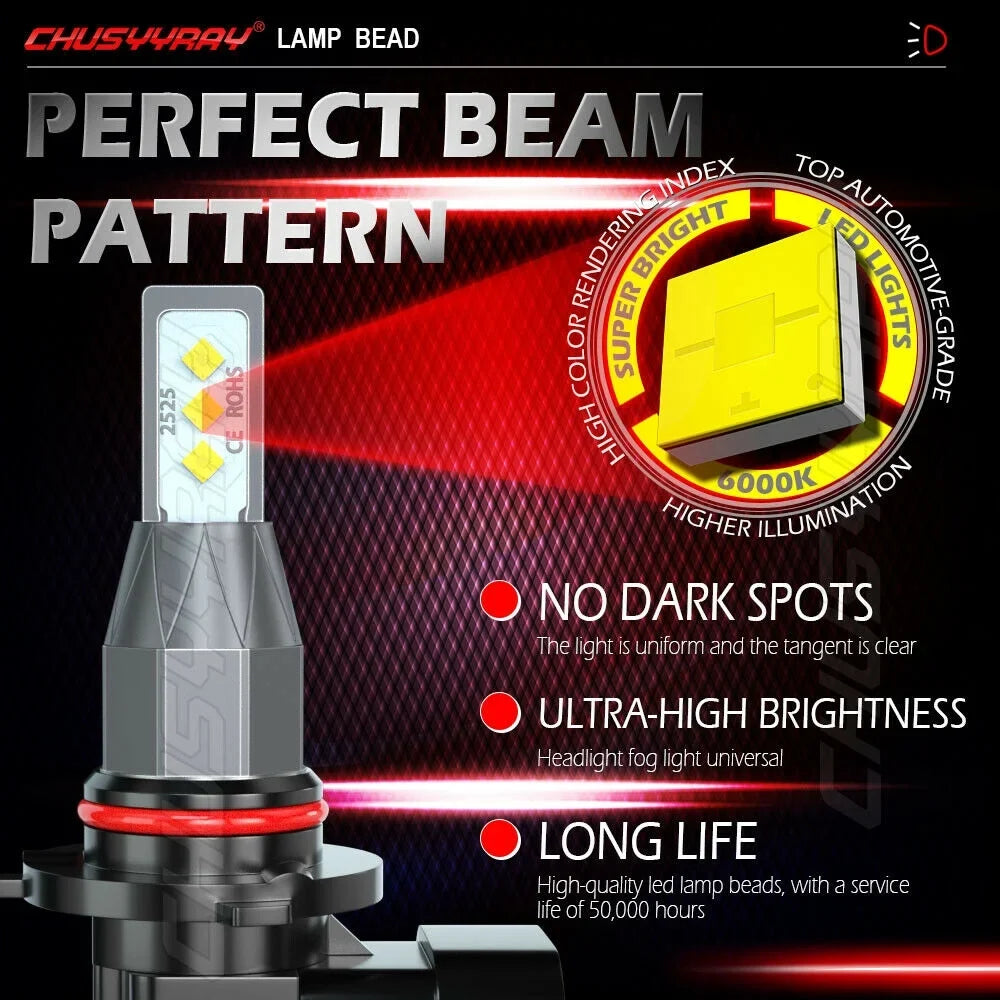 Low Headlight 2011 For CX-7 2010 Kit / Mazda + Fog Light Bulb High LED 2007-2009