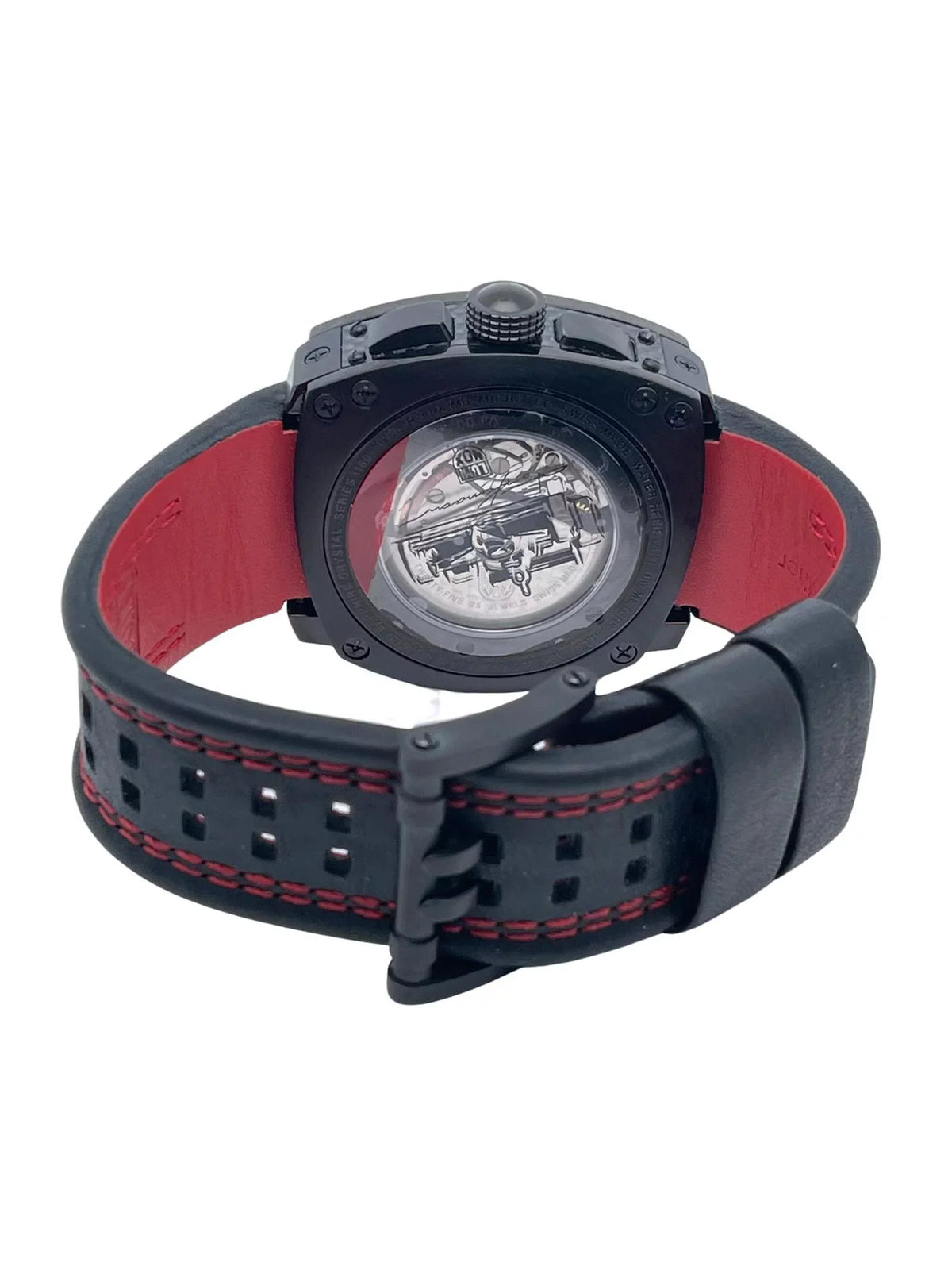 Black Kanaan Limited Dial Watch XL.1181 Automatic Men Edition Tony Steel