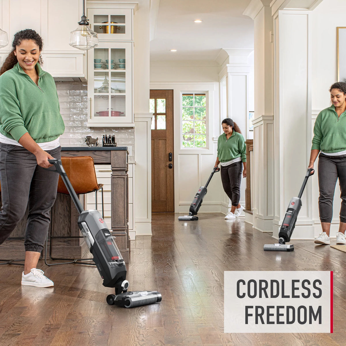 Dry Boost Mode, Wet Floor ONEPWR BH55400V, Cordless Hoover Hard with New Vacuum Streamline