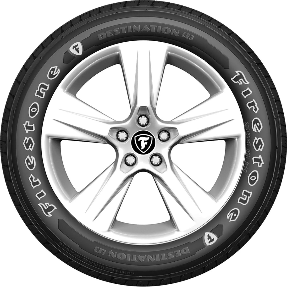 109T 255/70R17 FIRESTONE XLT, SEASON DESTINATION XLT Fits: F-150 ALL F-150 2013-14 2004-11 LE3 TIRE