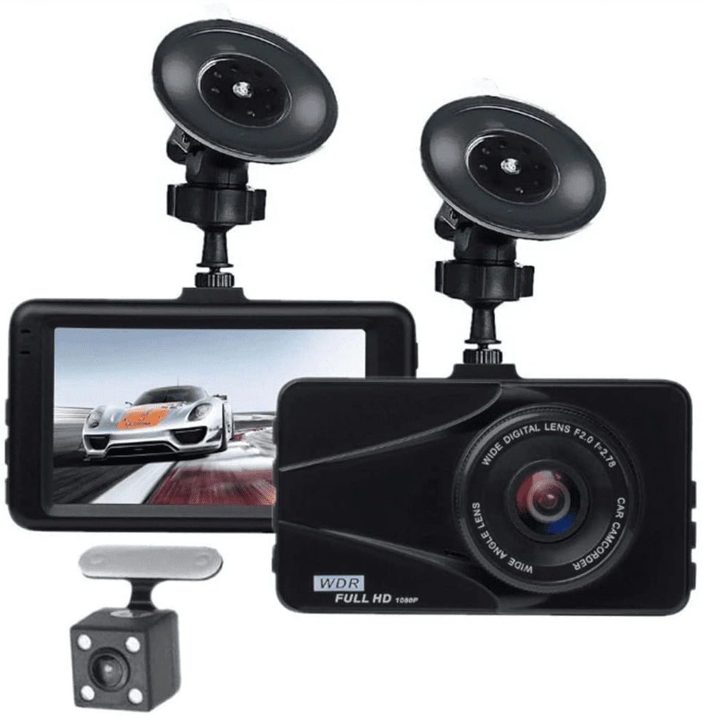 T670 Angle, Detection Video Dual Images Excellent Plus WDR, Dash Screen Full Cam 3" Recorder Recording For 170° HD Bentley Motion Wide Loop DVR G-Sensor, Travel LCD