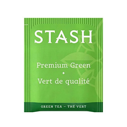 100 of Tea Tea Premium Tea, Box Green Bags Stash